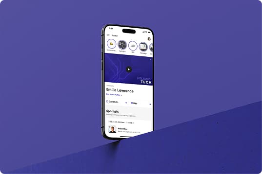 Mobile Homepage update at Brella
