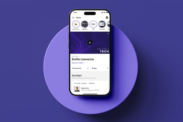brella homepage mockup