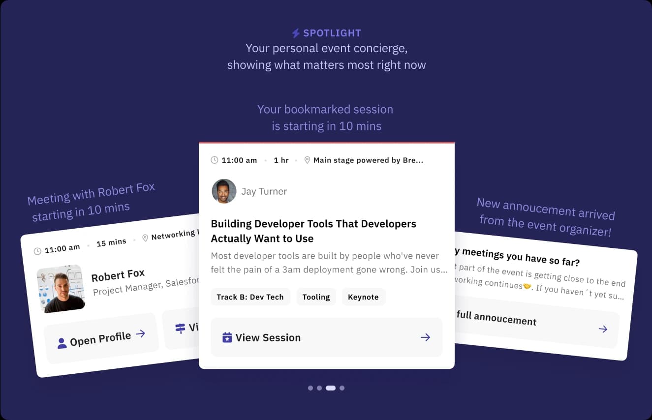 Preview of Spotlight feature